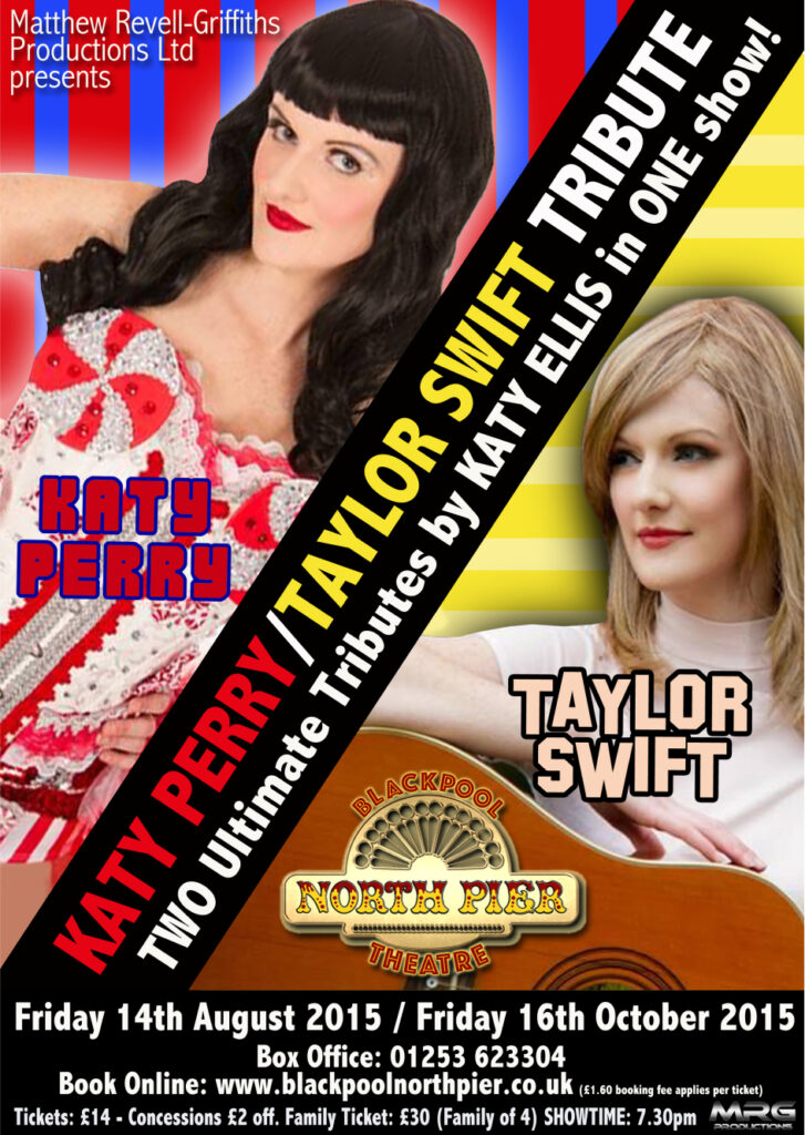 Katy Perry and Taylor Swift tribute act by Katy Ellis